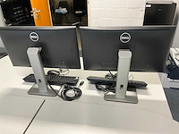 Dell ultrasharp serie p2414h monitor (2x) - afbeelding 2 van  6