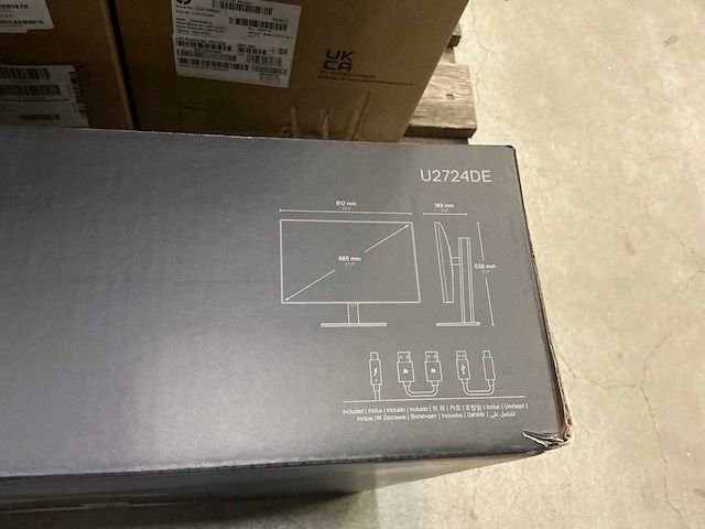 Dell ultrasharp u2724de thunderbolt monitor - afbeelding 3 van  6