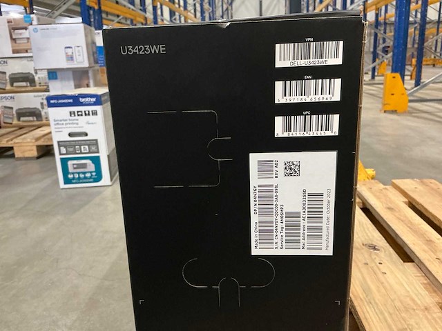 Dell ultrasharp u3423we curved monitor - afbeelding 3 van  5