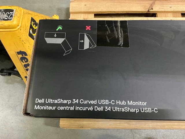 Dell ultrasharp u3423we curved monitor - afbeelding 5 van  5