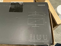 Dell ultrasharp u3425we curved thunderbolt hub monitor - afbeelding 4 van  5