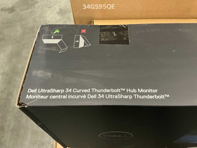 Dell ultrasharp u3425we curved thunderbolt hub monitor - afbeelding 5 van  5