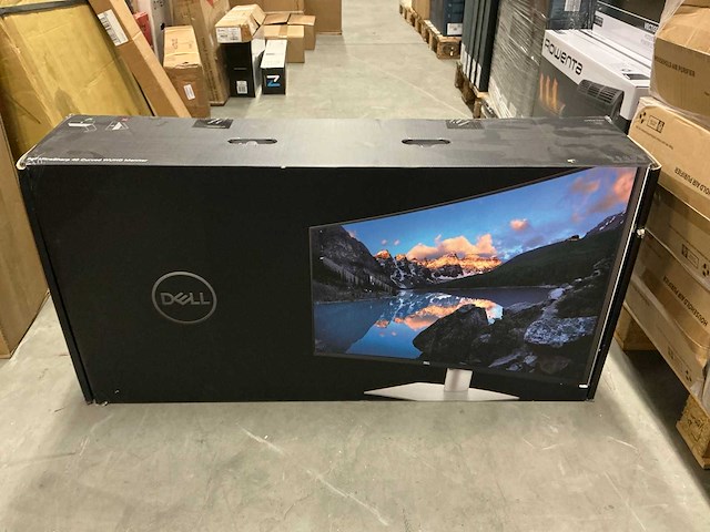 Dell ultrasharp u4021qw curved wuhd monitor - afbeelding 1 van  4