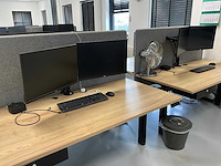 Dell/hp monitor met 3 dockingstations (14x) - afbeelding 3 van  8