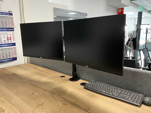 Dell/hp monitor met 3 dockingstations (14x) - afbeelding 4 van  8