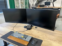 Dell/hp monitor met 3 dockingstations (14x) - afbeelding 6 van  8