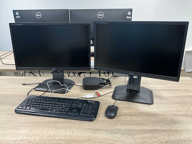 Dell/iiyama monitor (6x) - afbeelding 6 van  9