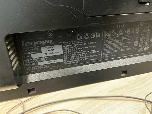 Dell/iiyama monitor (8x) - afbeelding 7 van  8