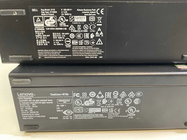 Dell/lenovo mix model desktops - check description (2x) - afbeelding 5 van  8