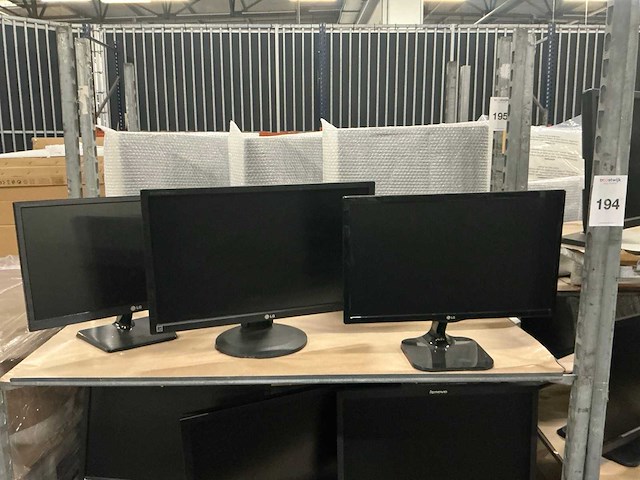 Dell/lg/acer/lenovo - monitor (9x) - afbeelding 2 van  2