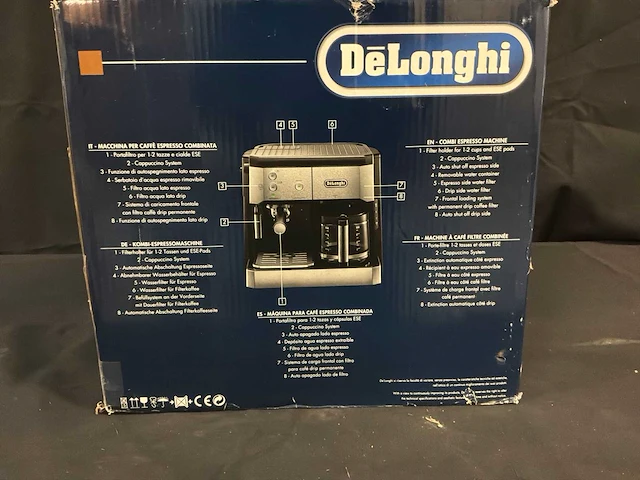 Dellonghi bco421.s koffie- & espressomachines - afbeelding 8 van  8