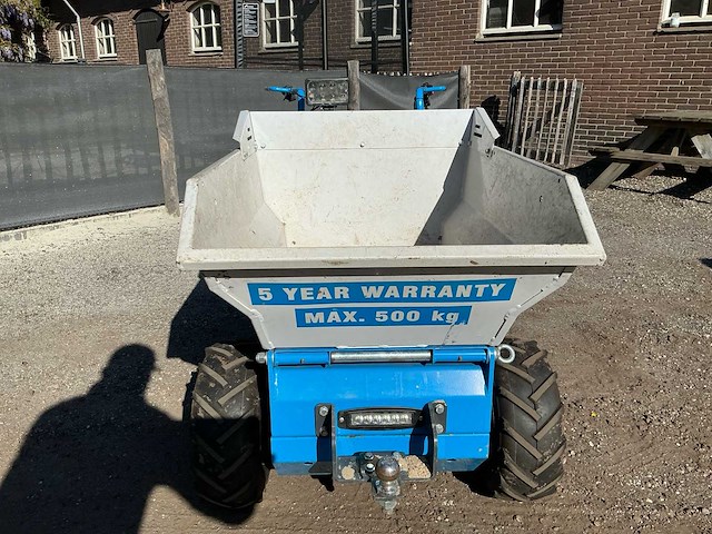 Delmer emd500 elektrische kruiwagen / dumper - afbeelding 2 van  9