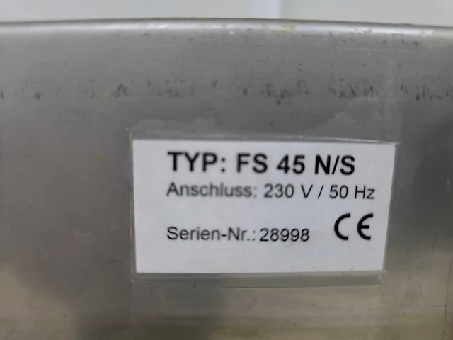 Delmo - fs45 - rvs snij/sealapparaat - afbeelding 6 van  7