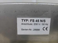 Delmo - fs45 - rvs snij/sealapparaat - afbeelding 6 van  7