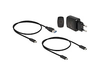 Delock dockingstation voor 1 x m.2 nvme ssd + 1 x m.2 sata - afbeelding 2 van  6