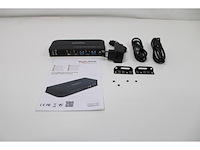 Delock hdmi kvm switch 4k 60hz met usb 3.0 en audio - afbeelding 5 van  5