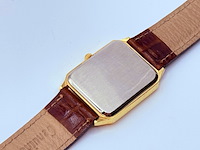 Deloitte & touche goudkleurig tank horloge - afbeelding 5 van  7