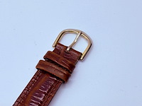 Deloitte & touche goudkleurig tank horloge - afbeelding 7 van  7