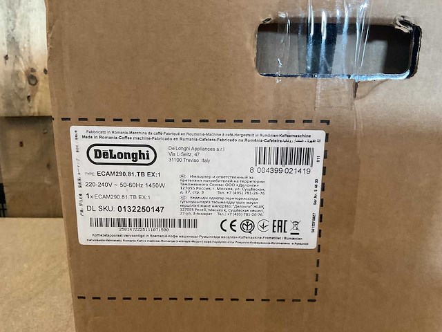 De'longhi - ecam290.61.sb - magnifica evo - koffiezetapparaat - afbeelding 3 van  3