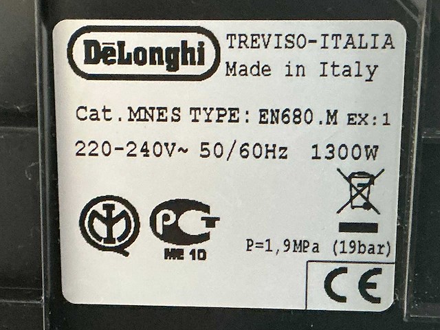 Delonghi - koffiemachine - afbeelding 8 van  8