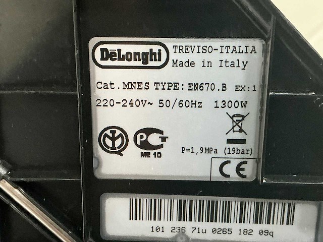 Delonghi - koffiemachine - afbeelding 6 van  6