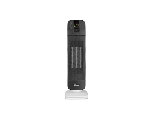 Delonghi hfx65v20 ventilator zwart/wit - afbeelding 1 van  6