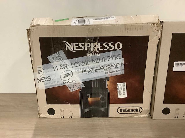 De'longhi nespresso inissia koffiemachine (2x) - afbeelding 2 van  5
