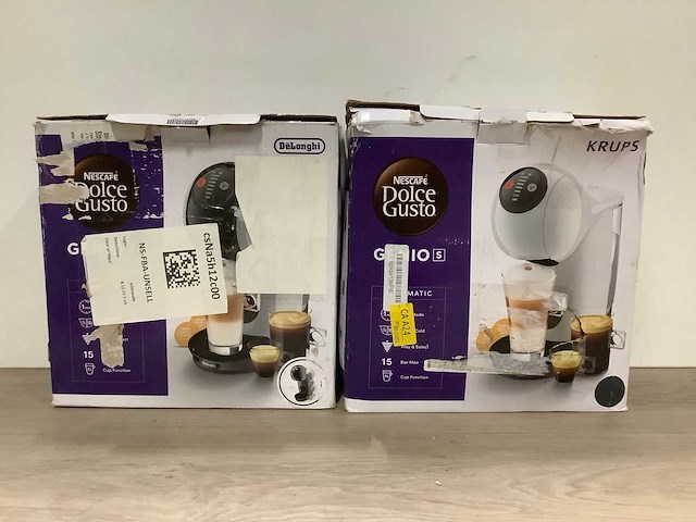 Delonghi/krups nescafé dolce gusto - genio s koffiemachine (2x) - afbeelding 1 van  5