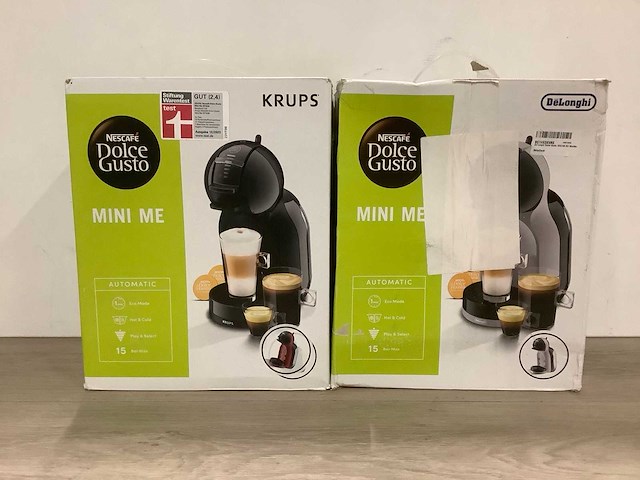 Delonghi/krups nescafé dolce gusto - mini me koffiemachine (2x) - afbeelding 1 van  5