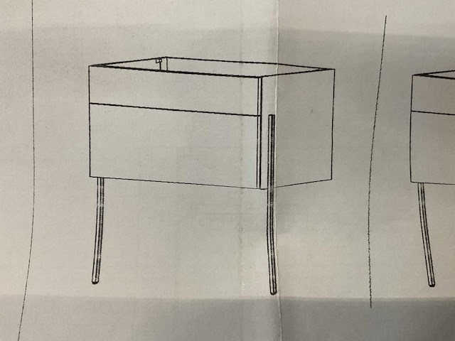 Delpha - inpiration 90cm - wastafelonderkast met topblad - afbeelding 4 van  5