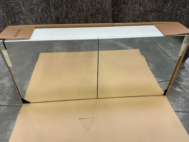 Delpha d-motion 120cm 2-deurs spiegelkast - afbeelding 1 van  4