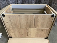 Delpha ultra cadra 80cm wastafelonderkast - afbeelding 1 van  4