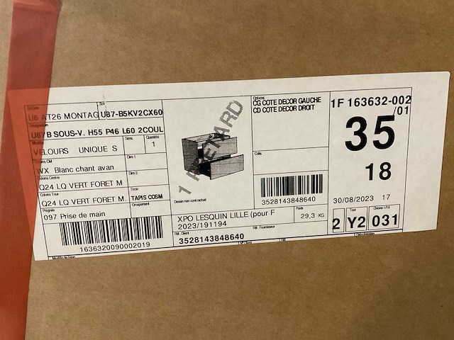 Delpha unique 60cm wastafelonderkast - afbeelding 3 van  3