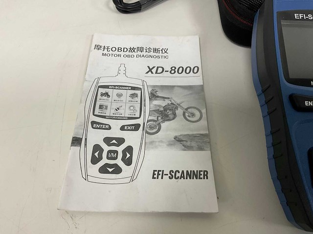 Delphi xd 8000 efi scanner - diagnostische apparaat - afbeelding 3 van  9