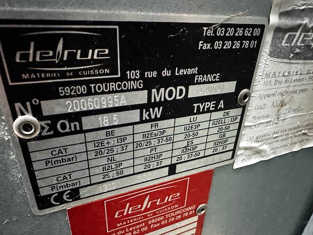 Delrue - a200al - kookketel gas - afbeelding 6 van  6