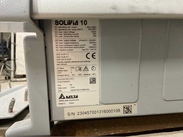 Delta - solivia 10 tl - omvormer - afbeelding 8 van  8