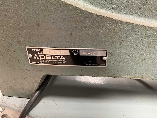 Delta 40-601 rolzaag machine - afbeelding 4 van  7