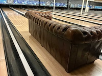 Delta chesterfield 3-zits lederen bankstel - afbeelding 4 van  10