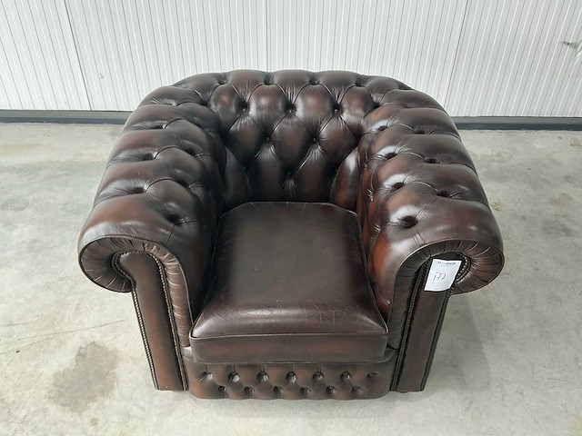 Delta chesterfield fauteuil - afbeelding 2 van  5