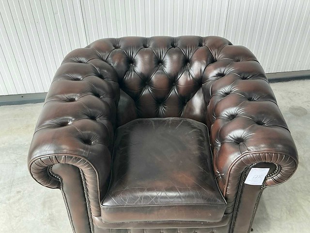Delta chesterfield fauteuil - afbeelding 2 van  6