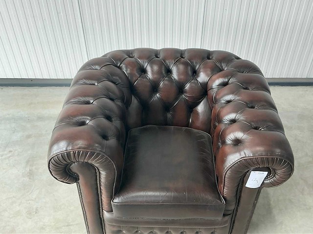 Delta chesterfield fauteuil - afbeelding 2 van  6