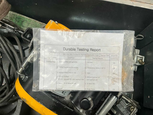 Delta cws230 steigerlier 230kg - afbeelding 5 van  6