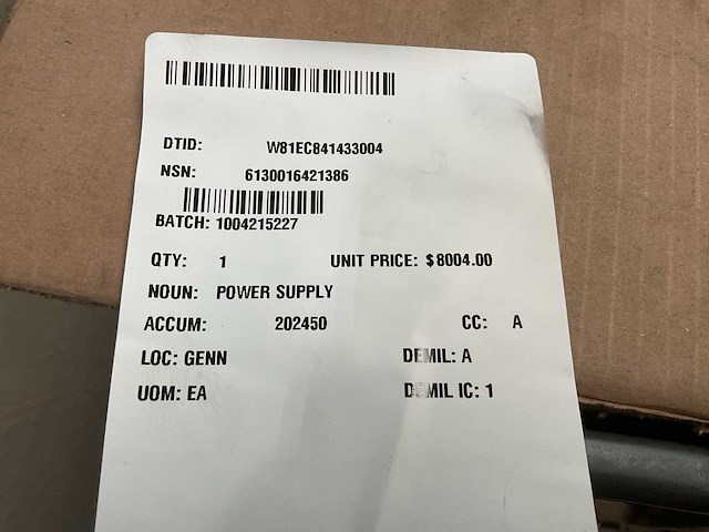 Delta electronics ds-cac-1900w power supply - afbeelding 7 van  7