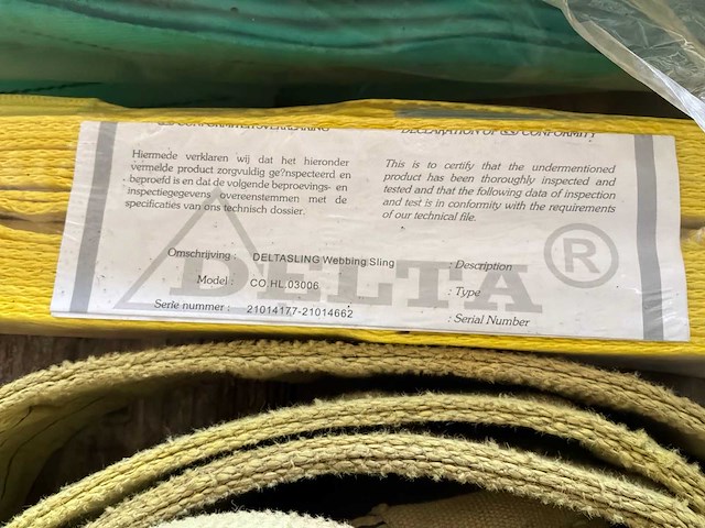 Delta hijsband (5x) - afbeelding 5 van  6