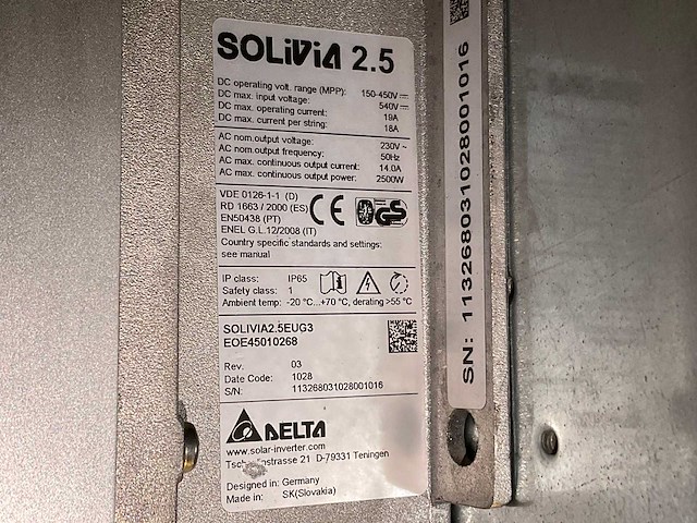 Delta omvormer (4x) - afbeelding 4 van  5