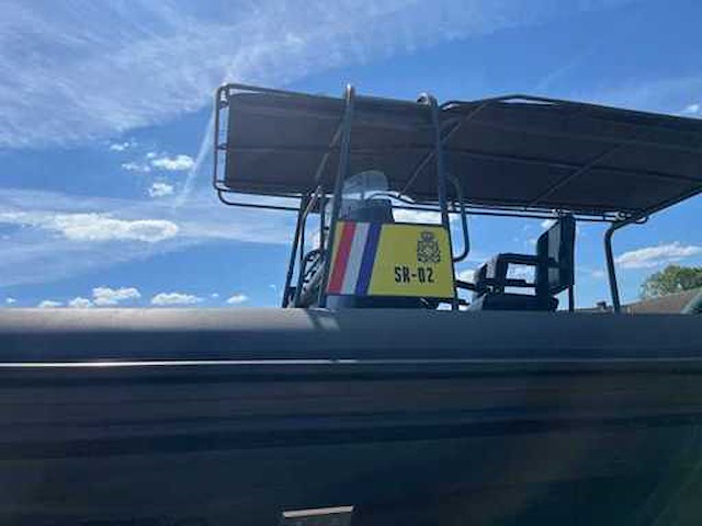 Delta patrol 1200 tx super rhib 12,3 m met 2x 150 pk suzuki motoren & aanhanger - afbeelding 2 van  16