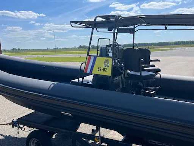 Delta patrol 1200 tx super rhib 12,3 m met 2x 150 pk suzuki motoren & aanhanger - afbeelding 8 van  16