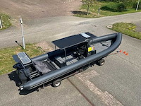 Delta patrol 1200 tx super rhib 12,3 m met 2x 150 pk suzuki motoren & aanhanger - afbeelding 1 van  16