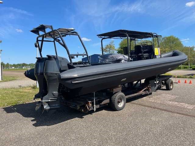 Delta patrol 1200 tx super rhib 12,3 m met 2x 150 pk suzuki motoren & aanhanger - afbeelding 14 van  16