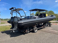 Delta patrol 1200 tx super rhib 12,3 m met 2x 150 pk suzuki motoren & aanhanger - afbeelding 14 van  16